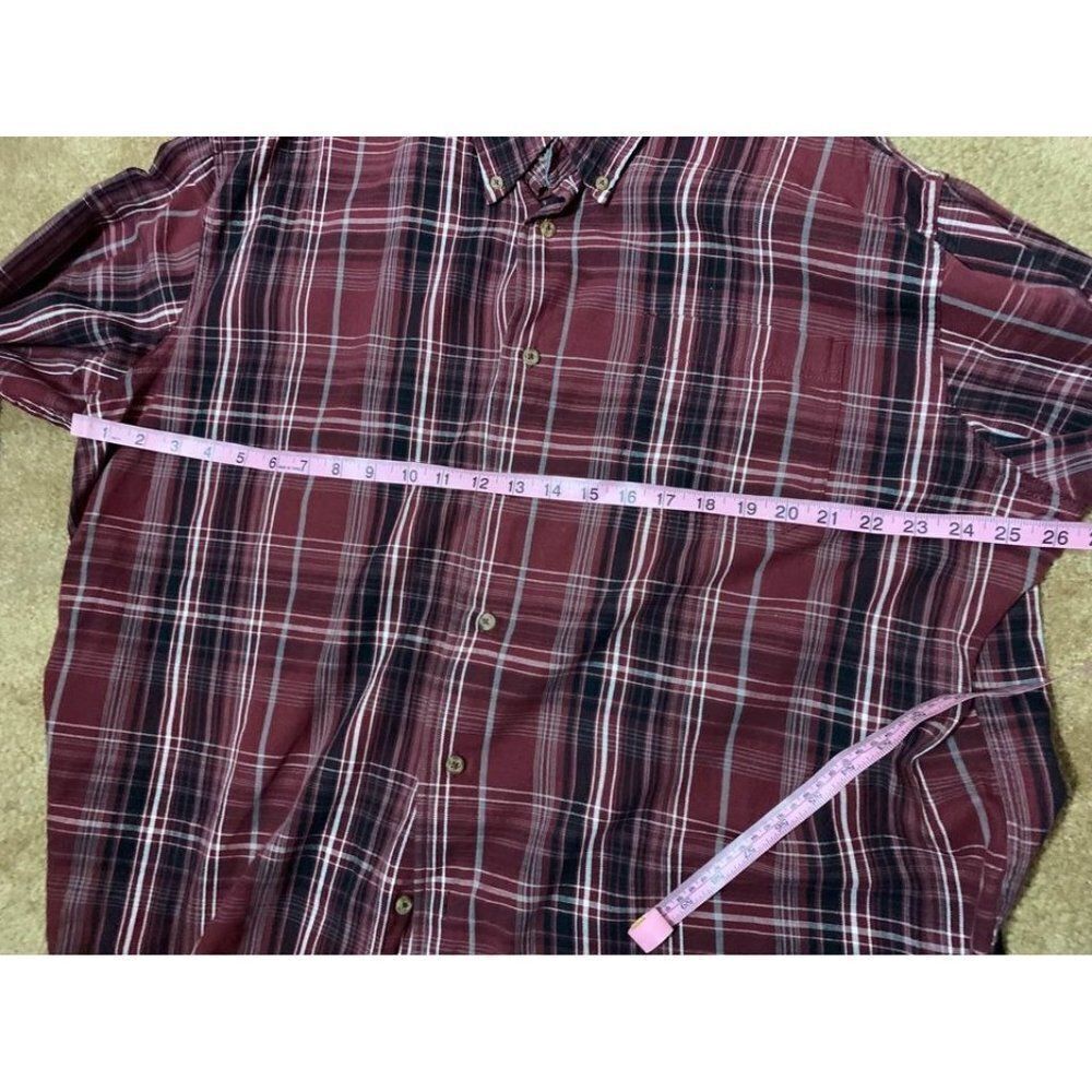 Wrangler Authentics Men’s 2XL Plaid Long sleeve Cotton Button Up - Picture 6 of 6